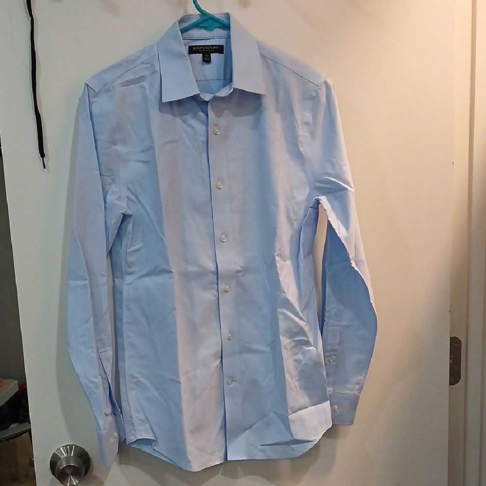 Banana Republic Sky Blue Dress Shirt